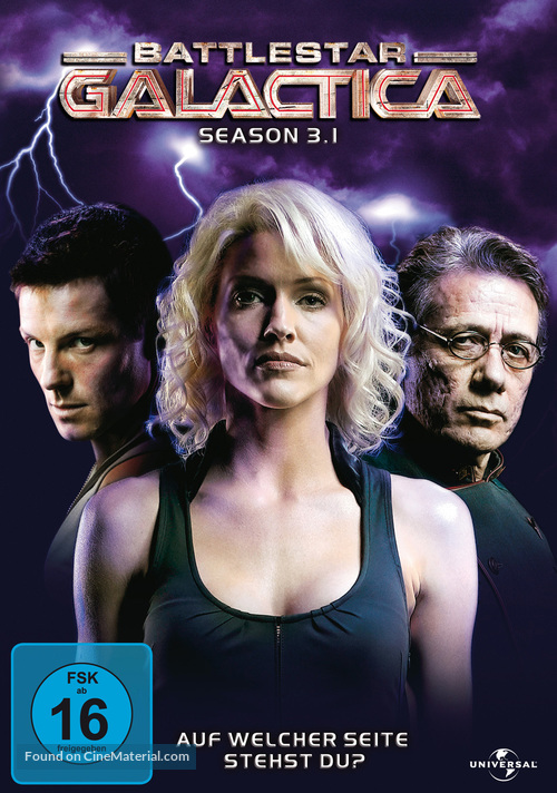 &quot;Battlestar Galactica&quot; - German DVD movie cover