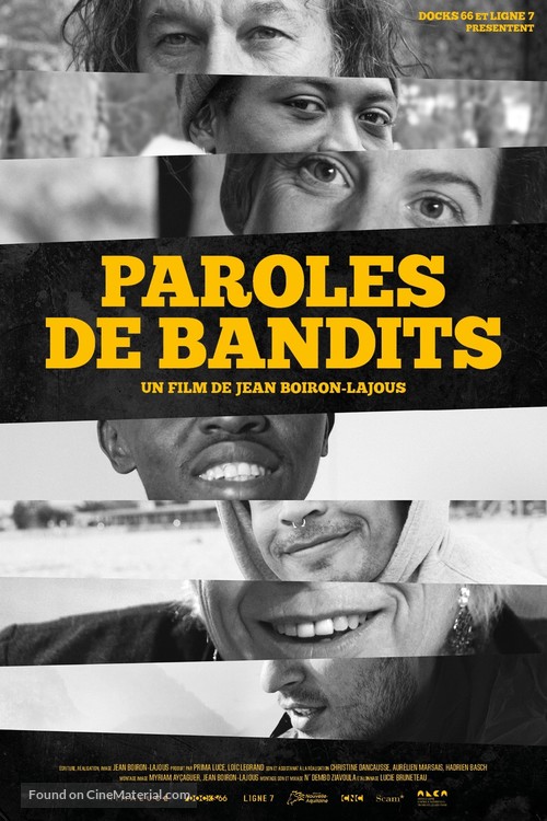 Paroles de bandits - French Movie Poster