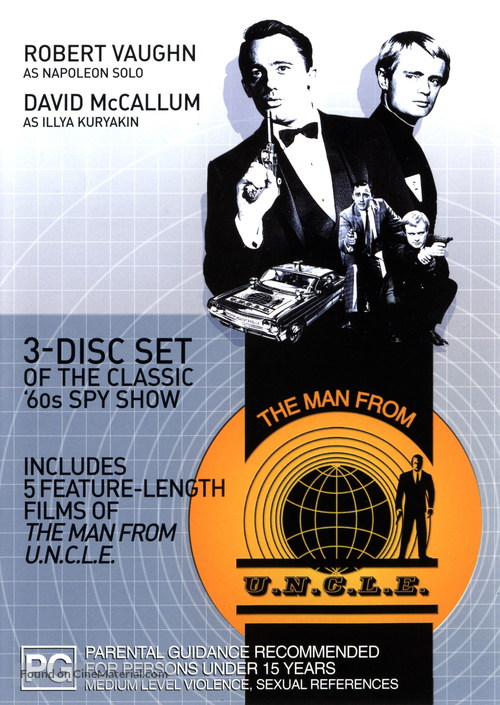 &quot;The Man from U.N.C.L.E.&quot; - Australian DVD movie cover