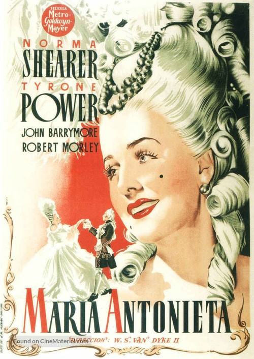 Marie Antoinette - Spanish Movie Poster