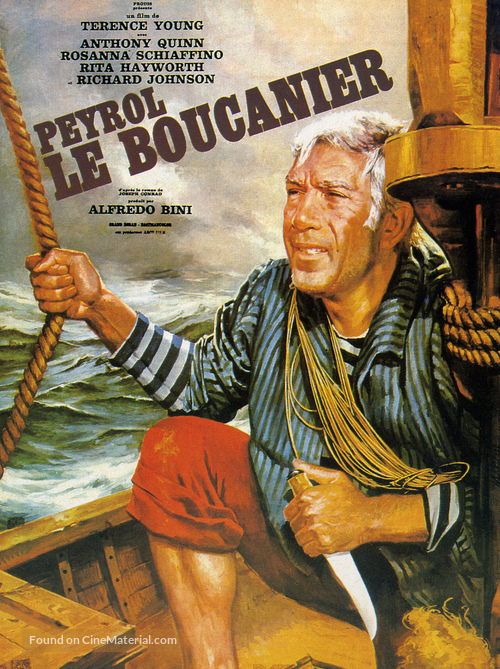 L&#039;avventuriero - French Movie Poster