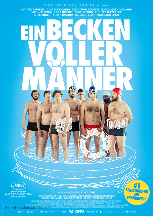 Le grand bain - German Movie Poster
