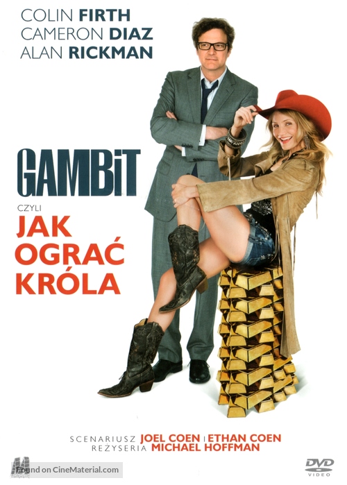 Gambit - Polish DVD movie cover
