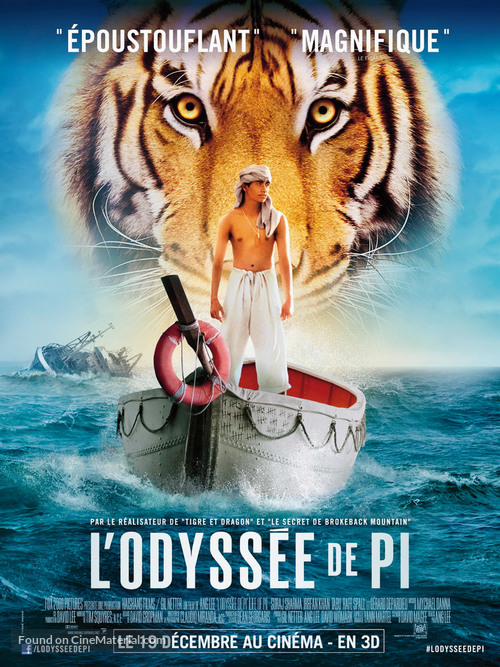 Life of Pi - French Movie Poster