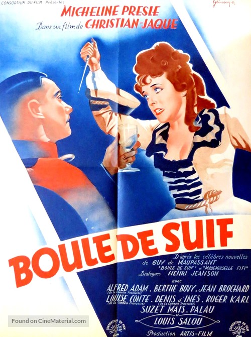 Boule de suif - French Movie Poster
