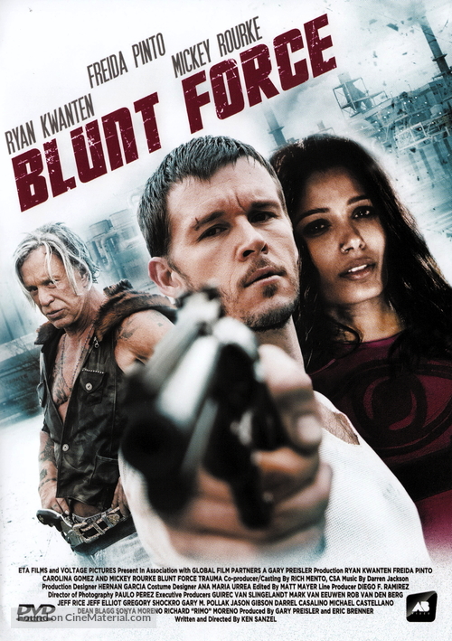 Blunt Force Trauma - French DVD movie cover