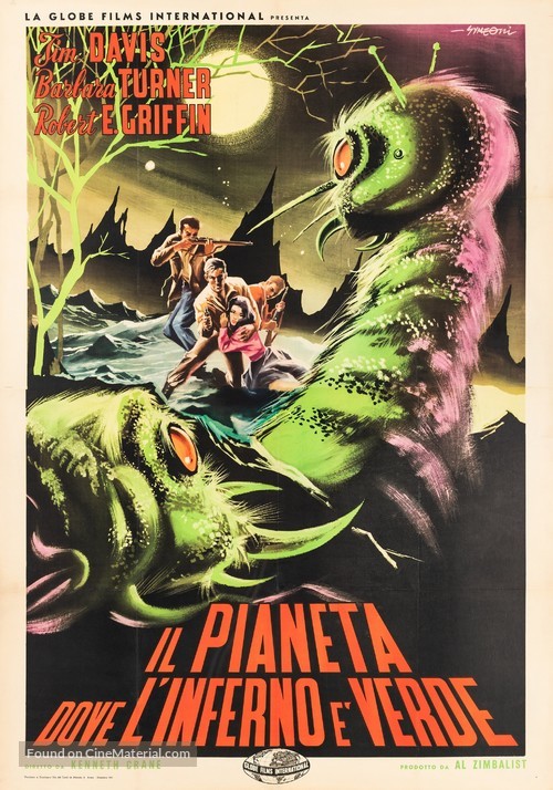 Monster from Green Hell - Italian Movie Poster