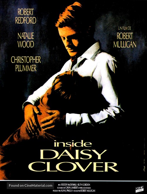 Inside Daisy Clover - French Movie Poster