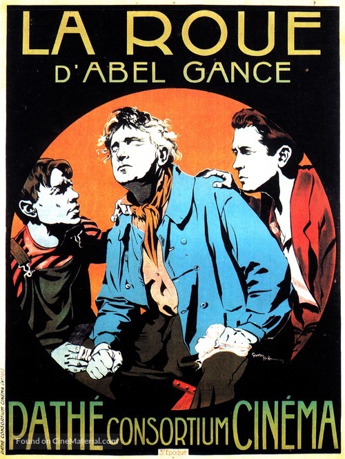 La roue - French Movie Poster