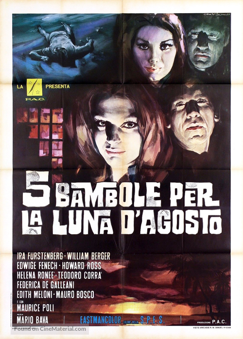 5 bambole per la luna d&#039;agosto - Italian Movie Poster