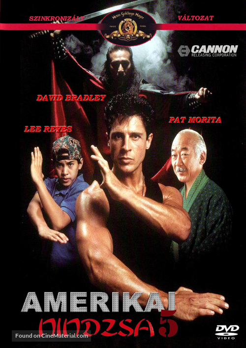 American Ninja V - Hungarian Movie Cover