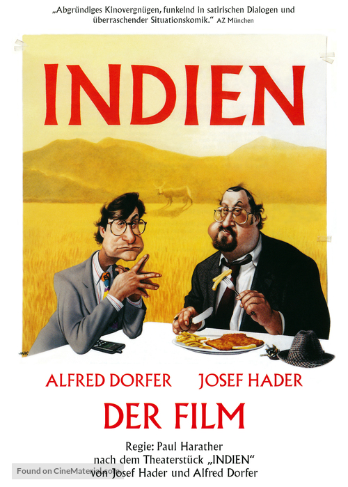 Indien - German DVD movie cover