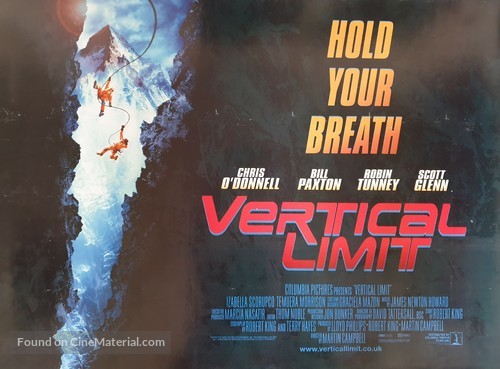 Vertical Limit - British Movie Poster