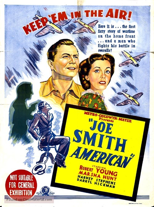 Joe Smith, American - Australian Theatrical movie poster