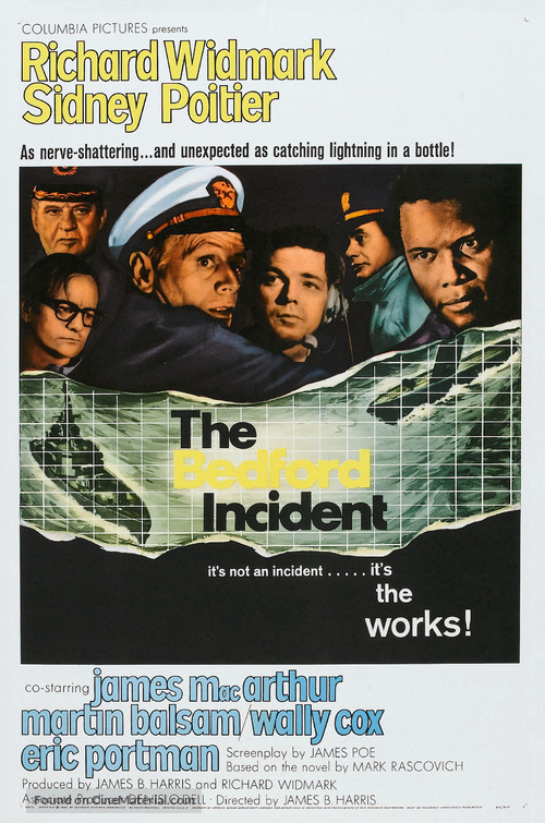 The Bedford Incident - Theatrical movie poster