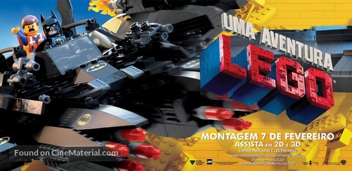 The Lego Movie - Brazilian Movie Poster