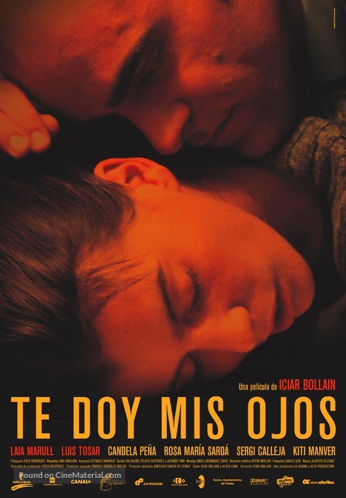 Take My Eyes - Spanish Movie Poster