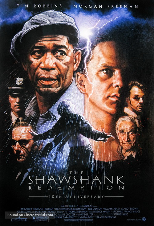 The Shawshank Redemption - Re-release movie poster