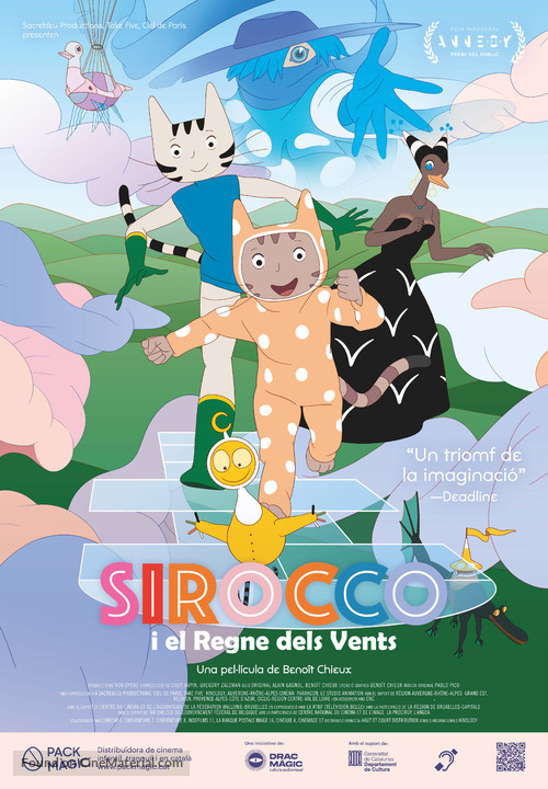 Sirocco et le royaume des courants d&#039;air - Andorran Movie Poster