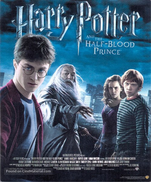 Harry Potter and the Half-Blood Prince - British Movie Poster