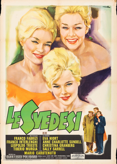 Le svedesi - Italian Movie Poster