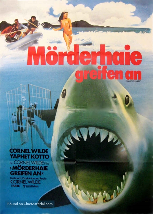 Sharks&#039; Treasure - German Movie Poster
