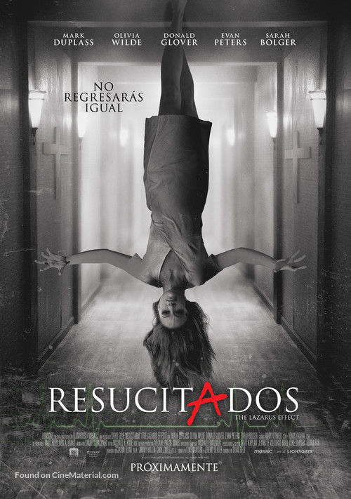 The Lazarus Effect - Chilean Movie Poster