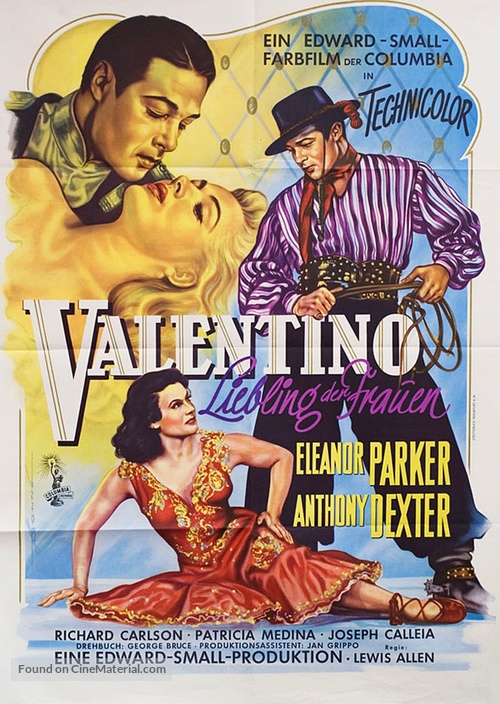 Valentino - German Movie Poster