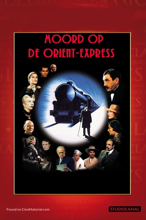 Murder on the Orient Express - Dutch Movie Cover