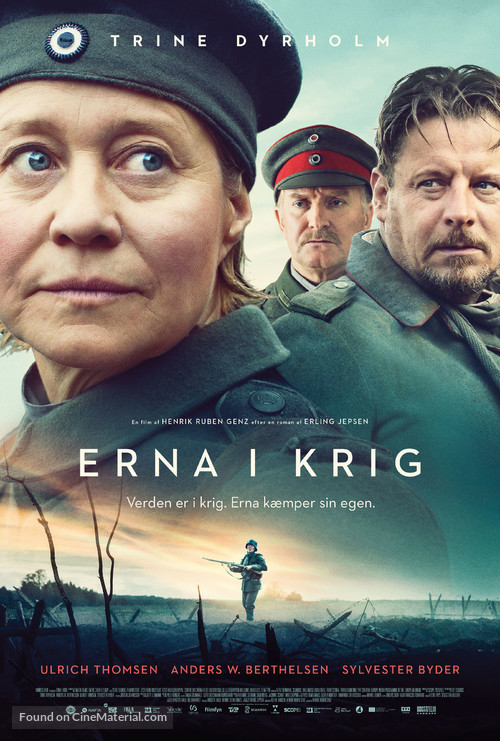 Erna i krig - Danish Movie Poster