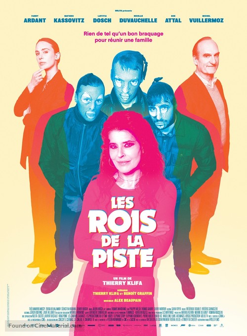 Les rois de la piste - French Movie Poster