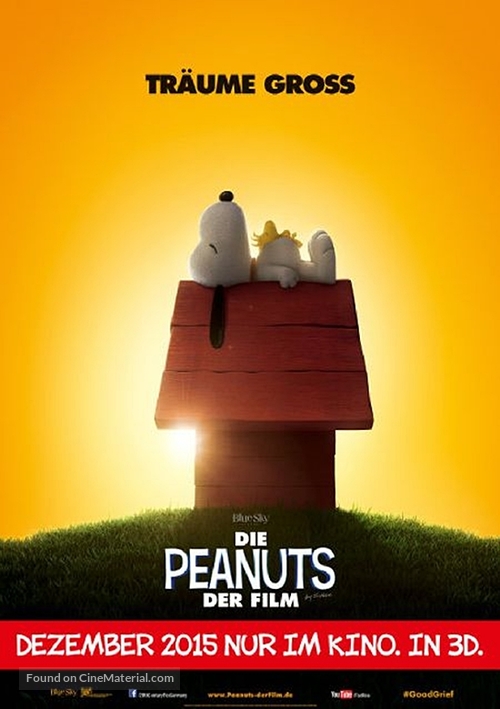 The Peanuts Movie - German Movie Poster