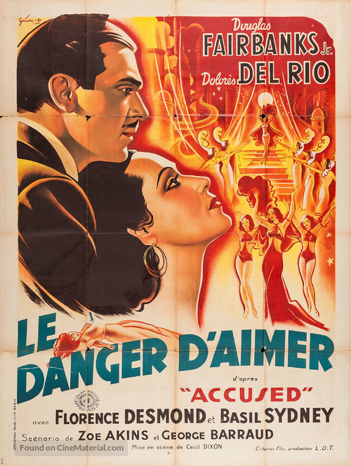 Accused - French Movie Poster