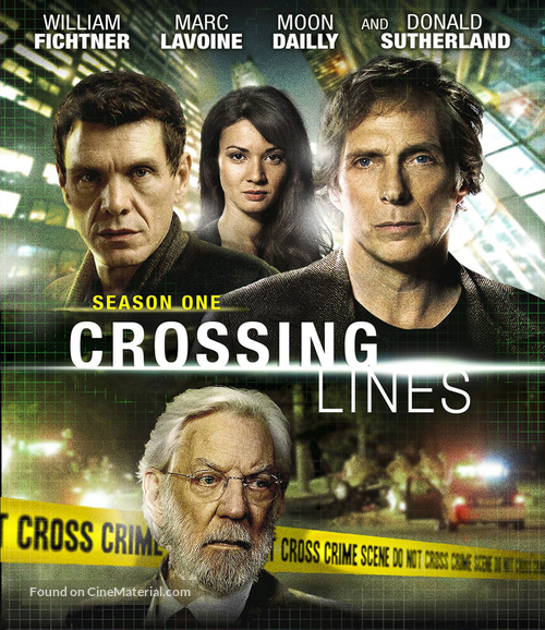 &quot;Crossing Lines&quot; - Blu-Ray movie cover