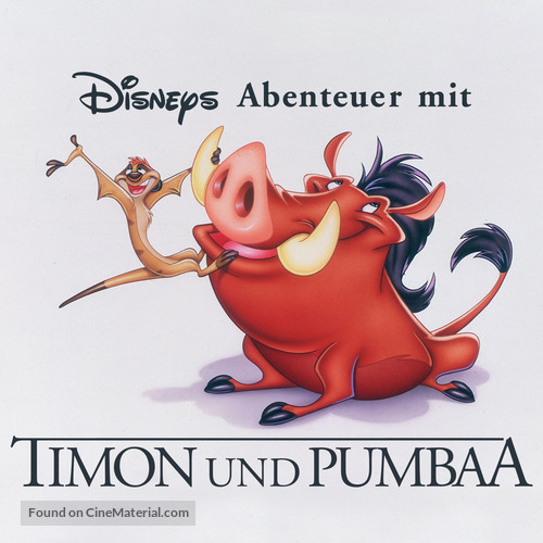 &quot;Timon &amp; Pumbaa&quot; - German Movie Cover