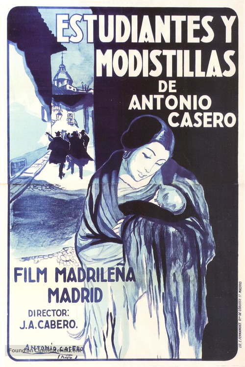 Estudiantes y modistillas - Spanish Movie Poster