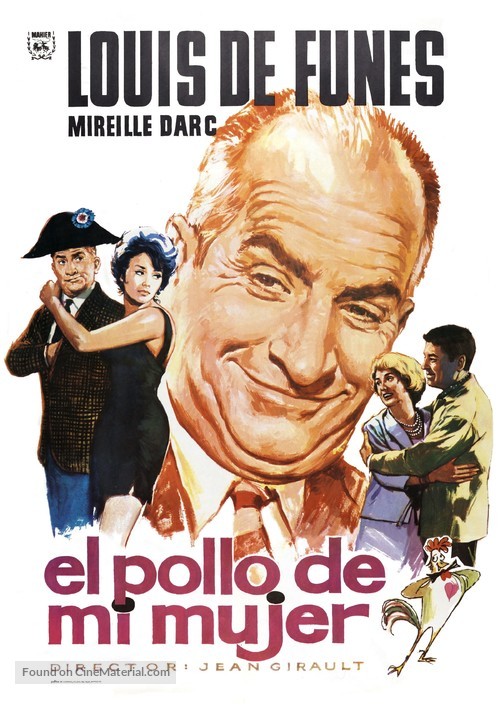 Pouic-Pouic - Spanish Movie Poster