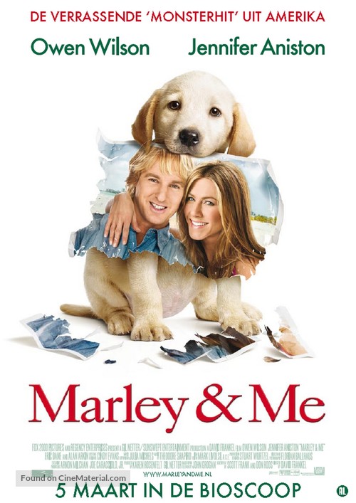 Marley &amp; Me - Dutch Movie Poster