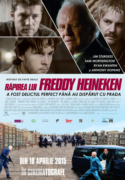 Kidnapping Mr. Heineken - Romanian Movie Poster