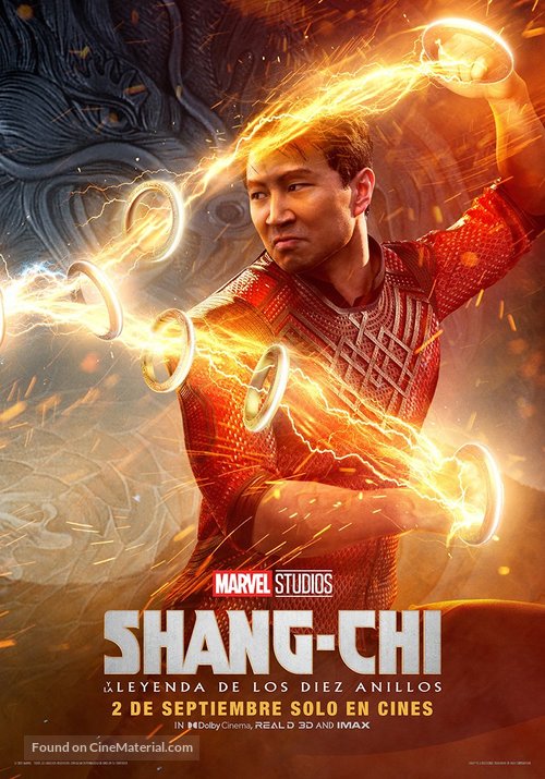 Shang-Chi and the Legend of the Ten Rings - Mexican Movie Poster
