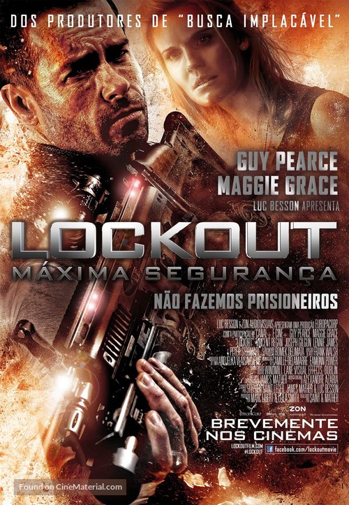 Lockout - Portuguese Movie Poster