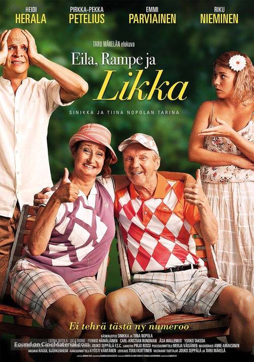 Eila, Rampe ja likka - Finnish Movie Poster