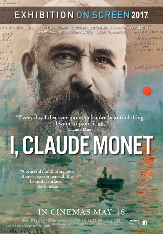 I, Claude Monet - New Zealand Movie Poster