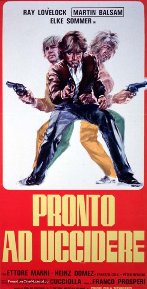 Pronto ad uccidere - Italian Movie Poster