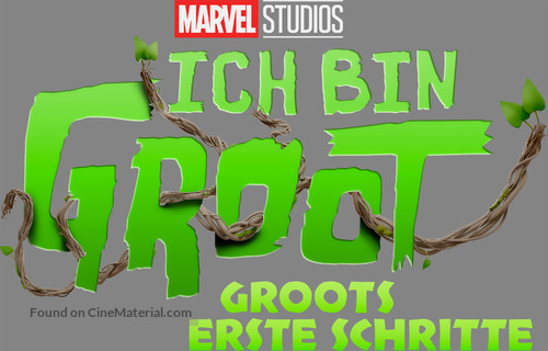 &quot;I Am Groot&quot; - German Logo