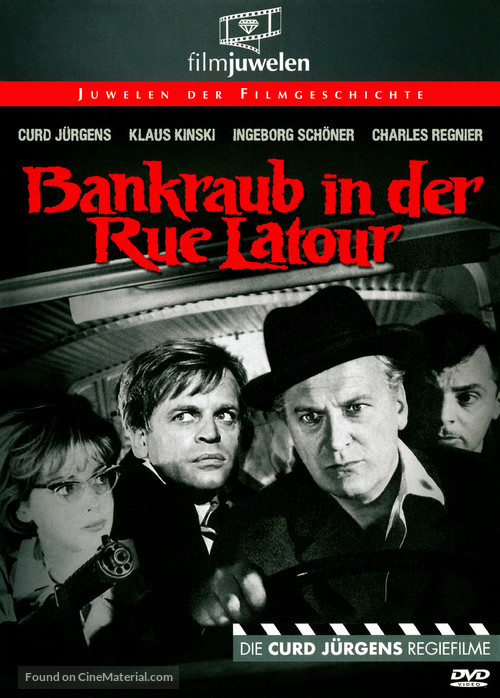 Bankraub in der Rue Latour - German Movie Cover