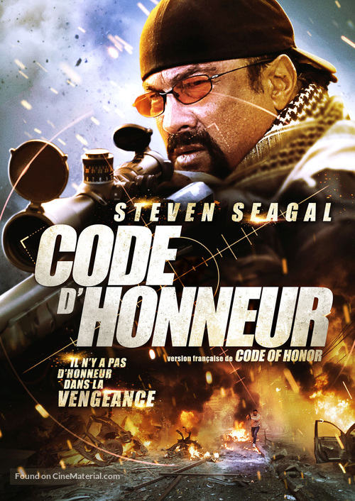 Code of Honor - Canadian DVD movie cover