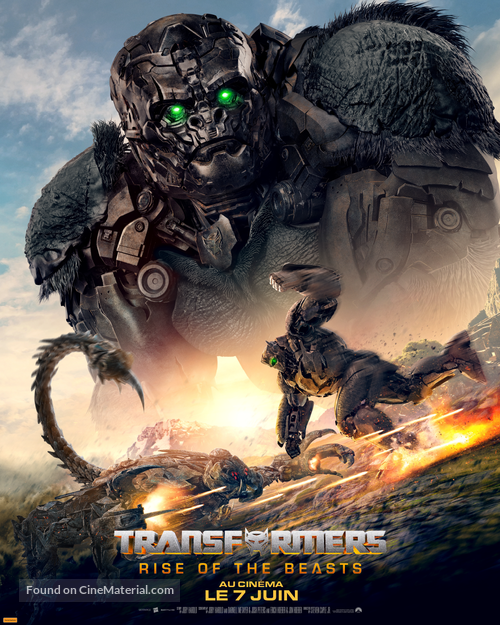 Transformers: Rise of the Beasts - French Movie Poster