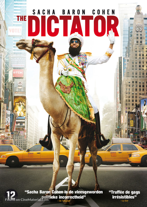 The Dictator - Dutch DVD movie cover