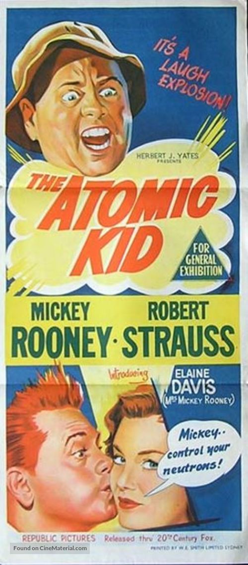 The Atomic Kid - Australian Movie Poster